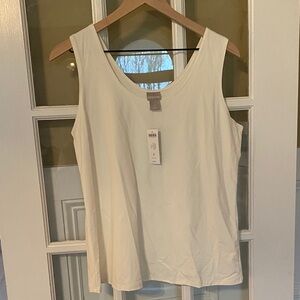 Chico's Ivory Tank Top